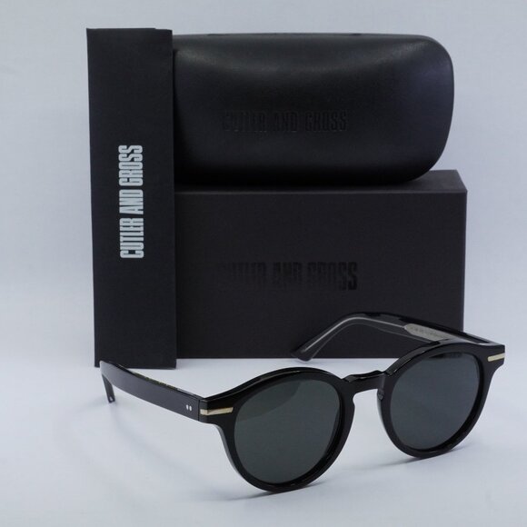 Final Price! Cutler and Gross CG1338S 001 Black Grey Sunglasses - Picture 8 of 8